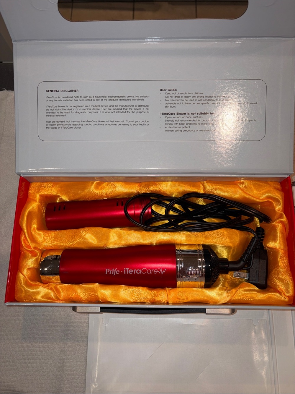 Prife iTera Classic Red Hot Air Blower